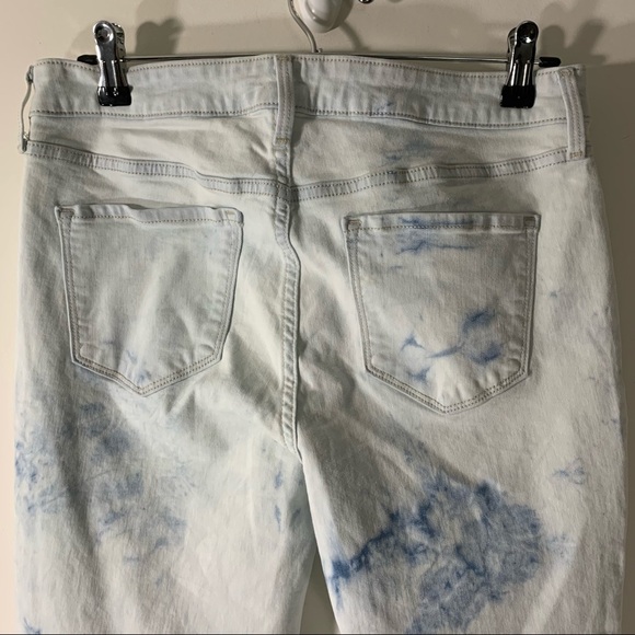 Old Navy Rockstar Tie Dye Skinny Ankle Jeans - Picture 6 of 12